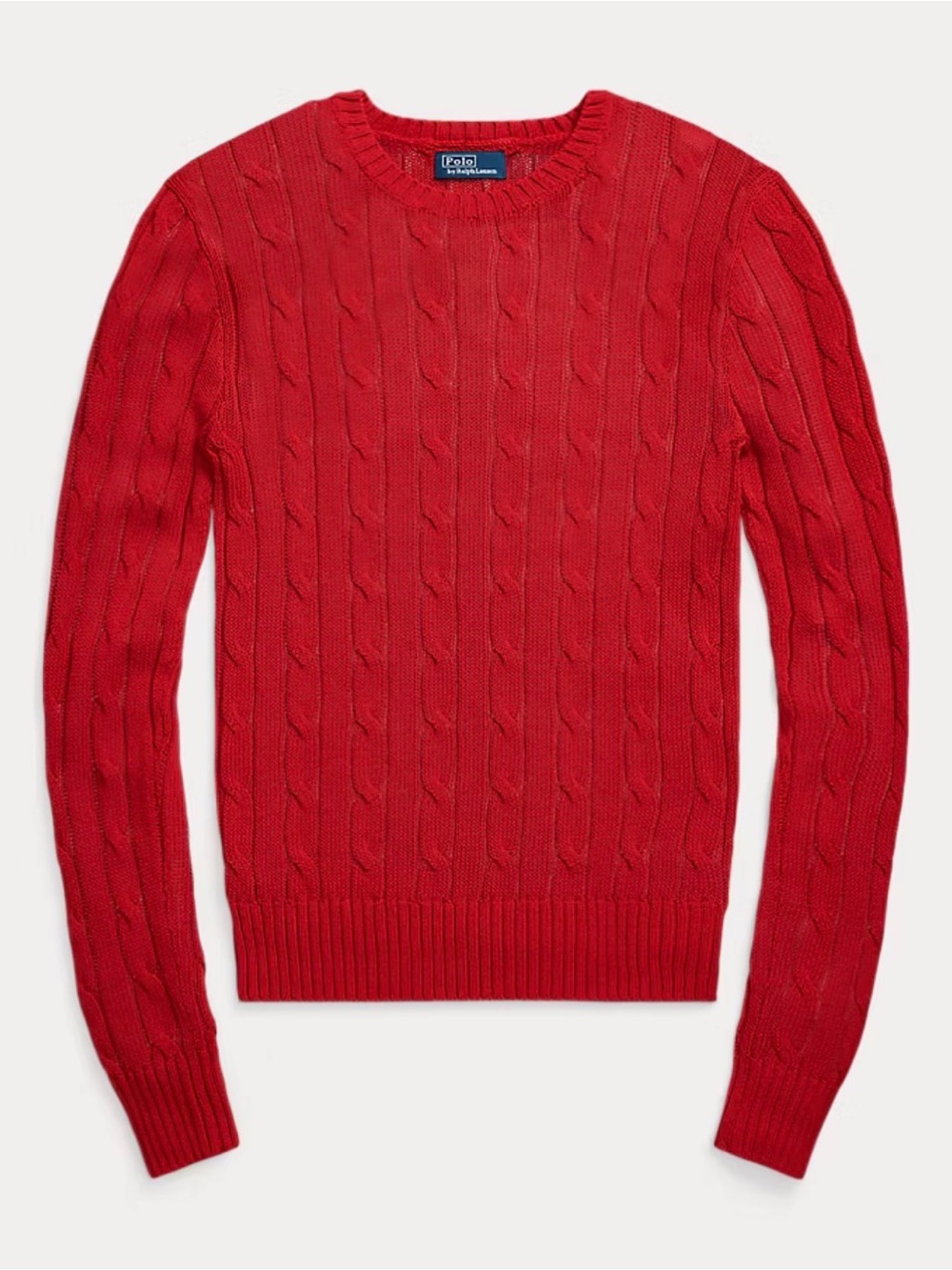 NEW Polo Ralph Lauren Cable-Knit Cotton-Blend Crewneck Sweater XXL